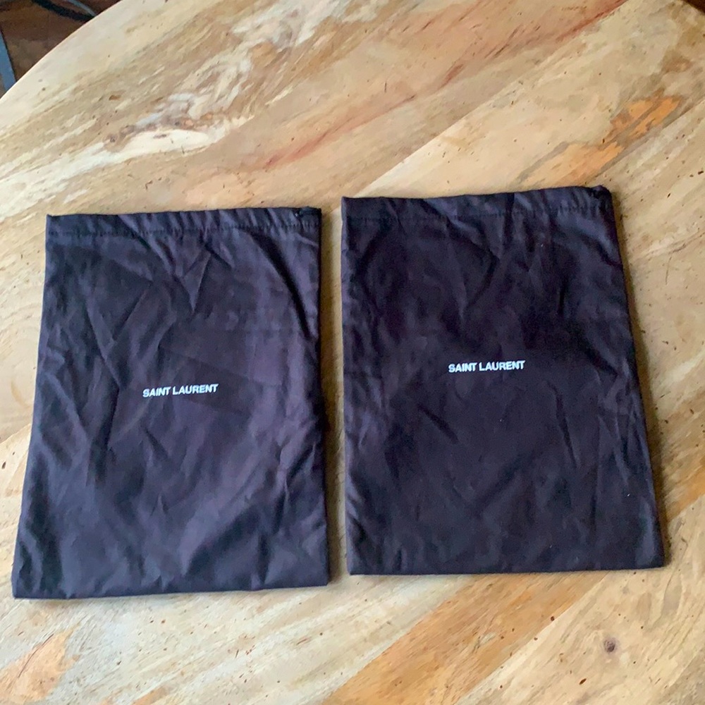 SAINT LAURENT Pair of Dustbag - Small